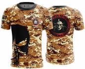 Camiseta Estampa Caveira Masculina John Jones Cinza - Marshoes