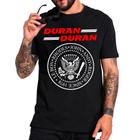 Camiseta camisa Duran Duran banda new wave anos 80, varias cores