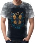 Camiseta Camisa Estampada Borboleta Mariposa Insetos HD 3