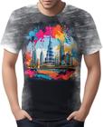 Camiseta Camisa Estampada Dubai Cidade Ostentação HD 2