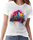 Camiseta Camisa Estampada T-shirt New York Nova York City 2