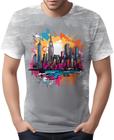 Camiseta Camisa Estampada T-shirt New York Nova York City 6