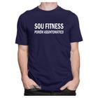 Camiseta Camisa Frases Engraçadas Sou Fitness Porém Assintomático Academia Blusa