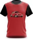 Camiseta Camisa Fusca Vermelho Vintage