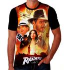 Camiseta Camisa Indiana Jones Filme Faroeste Reliquia C02_x000D_