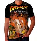 Camiseta Camisa Indiana Jones Filme Faroeste Reliquia C03_x000D_