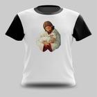 Camiseta Camisa Jesus Segurando Cordeirinho Páscoa