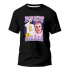 Camiseta Camisa Justin Bieber Cantor Pop Lançamento Unissex