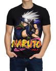 Camiseta Camisa Kakashi Kunai Naruto Shippuden Animes Series Top