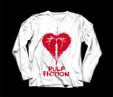 Camiseta / Camisa Manga Longa Feminina Pulp Fiction Filme