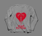 Camiseta / Camisa Manga Longa Feminina Pulp Fiction Filme