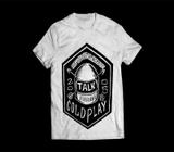 Camiseta / Camisa Masculina Coldplay Talk Rock Alternativo