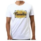 Camiseta camisa masculina família festa ano novo réveillon