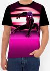 Camiseta Camisa Miles Morales Homem Aranha Preto Menino &8_x000D_