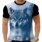 Camiseta Camisa Personalizada Animais Lobos 4_x000D_