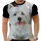 Camiseta Camisa Personalizada Animais Westie Terrier 2_x000D_