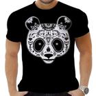 Camiseta Camisa Personalizada Animal Panda Urso Óculos 1_x000D_