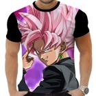 Camiseta Camisa Personalizada Anime Clássico Dragon Ball Goku Black 23_x000D_