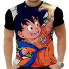 Camiseta Camisa Personalizada Anime Clássico Dragon Ball Goku Super Saiyajin 04_x000D_