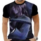 Camiseta Camisa Personalizada Anime Clássico Kenshin Samurai X 5_x000D_