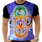 Camiseta Camisa Personalizada Anime Clássico Mágico Sailor Moon 01_x000D_