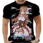 Camiseta Camisa Personalizada Anime Clássico Sword Art Online 04_x000D_