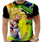 Camiseta Camisa Personalizada Anime Dragon Ball Gogeta 05_x000D_