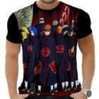 Camiseta Camisa Personalizada Anime Naruto Akatsuki 07_x000D_