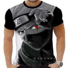 Camiseta Camisa Personalizada Anime Naruto Kakashi Hatake 04_x000D_