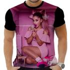 Camiseta Camisa Personalizada Famosos Ariana Grande 4_x000D_