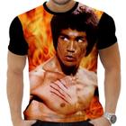 Camiseta Camisa Personalizada Filmes Bruce Lee 6_x000D_