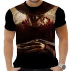 Camiseta Camisa Personalizada Filmes Terror Freddy Krueger_x000D_