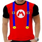 Camiseta Camisa Personalizada Game Mario 3_x000D_