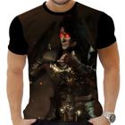 Camiseta Camisa Personalizada Game Mortal Kombat Liu Kang 2_x000D_