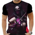 Camiseta Camisa Personalizada Game Mortal Kombat Mileena 6_x000D_