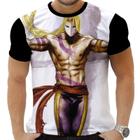 Camiseta Camisa Personalizada Game Street Fighter Vega 1_x000D_