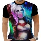 Camiseta Camisa Personalizada Herois Arlequina 22_x000D_