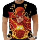 Camiseta Camisa Personalizada Herois Flash 10_x000D_