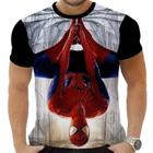 Camiseta Camisa Personalizada Herois Homem Aranha 22_x000D_