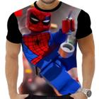 Camiseta Camisa Personalizada Herois Homem Aranha 9_x000D_