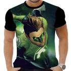 Camiseta Camisa Personalizada Herois Lanterna Verde 7_x000D_