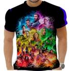 Camiseta Camisa Personalizada Herois Vingadores 1_x000D_