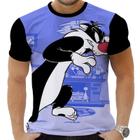 Camiseta Camisa Personalizada Looney Tunes Frajola 2_x000D_