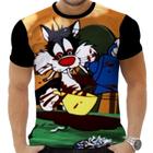 Camiseta Camisa Personalizada Looney Tunes Frajola 9_x000D_