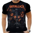 Camiseta Camisa Personalizada Rock Metal Metallica 14_x000D_