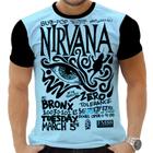 Camiseta Camisa Personalizada Rock Metal Nirvana 14_x000D_