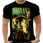 Camiseta Camisa Personalizada Rock Metal Nirvana 8_x000D_