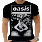 Camiseta Camisa Personalizada Rock Metal Oasis 4_x000D_