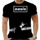 Camiseta Camisa Personalizada Rock Metal Oasis 6_x000D_