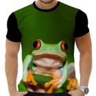 Camiseta Camisa Personalizada Sapo Perereca Natureza Fofo 1_x000D_